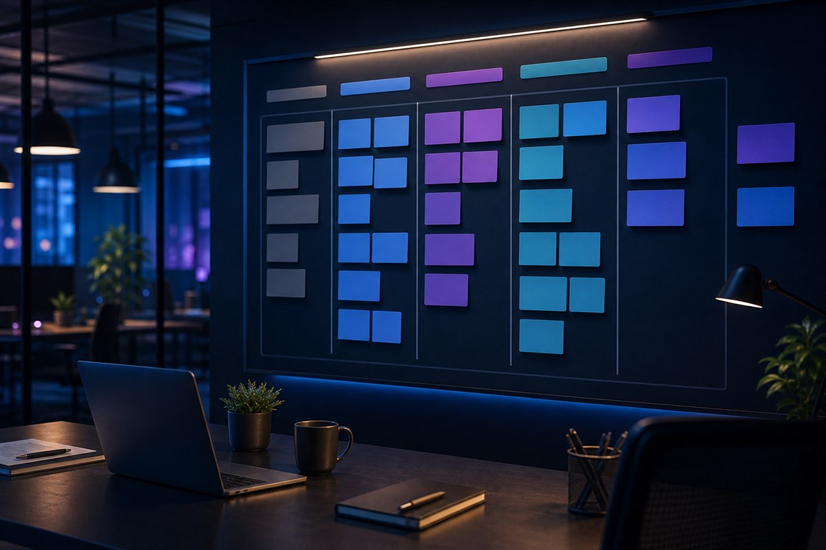 Kanban Board Software für übersichtliche Teamarbeit